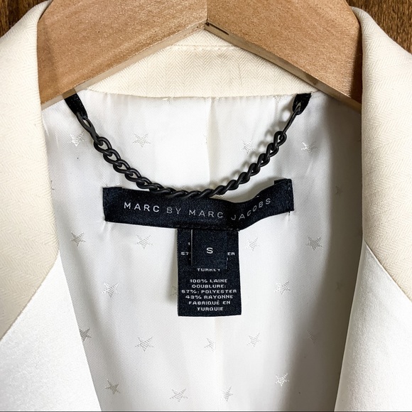 Marc by Marc Jacobs Off White Dinner Jacket - Picture 5 of 6
